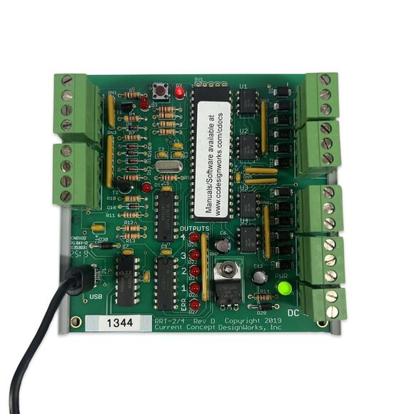 ReaderRouter™ RRT-2/4 4-Port Full Kit Access Control Card Reader Hub Router - Picture 3 of 3